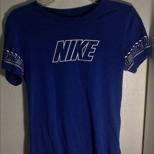 Nike Dri-Fit royal blue Tee